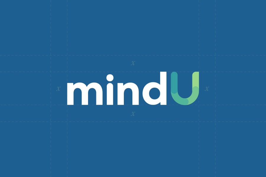 Mindu health logo design